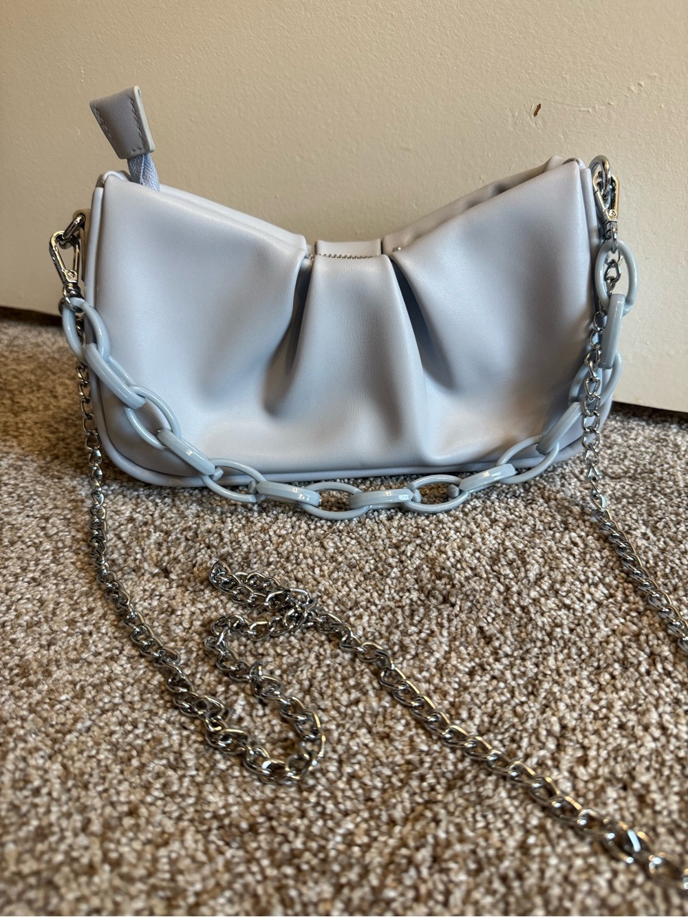 Kittenish Light Blue Purse
